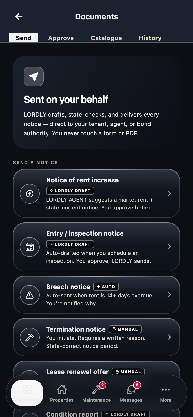 LORDLY app