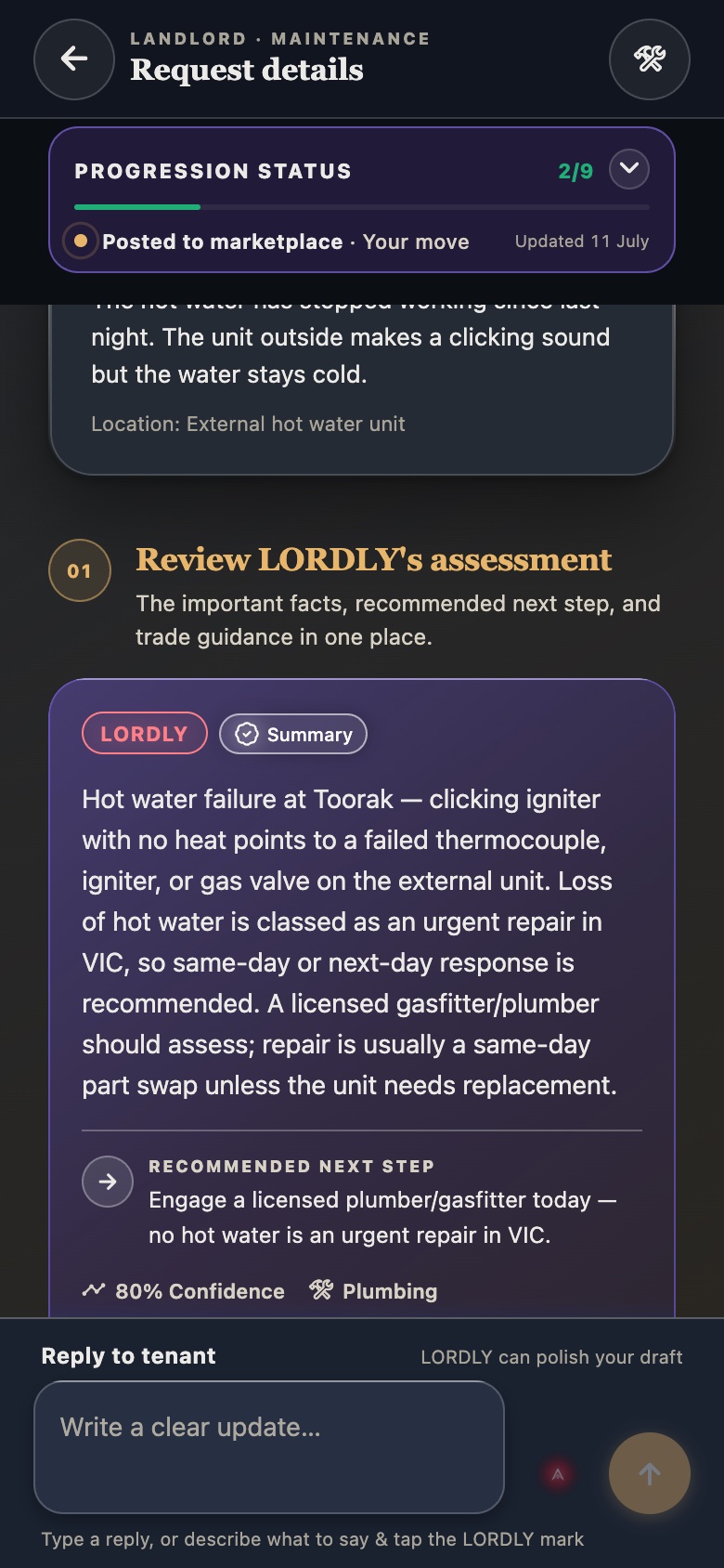 LORDLY app