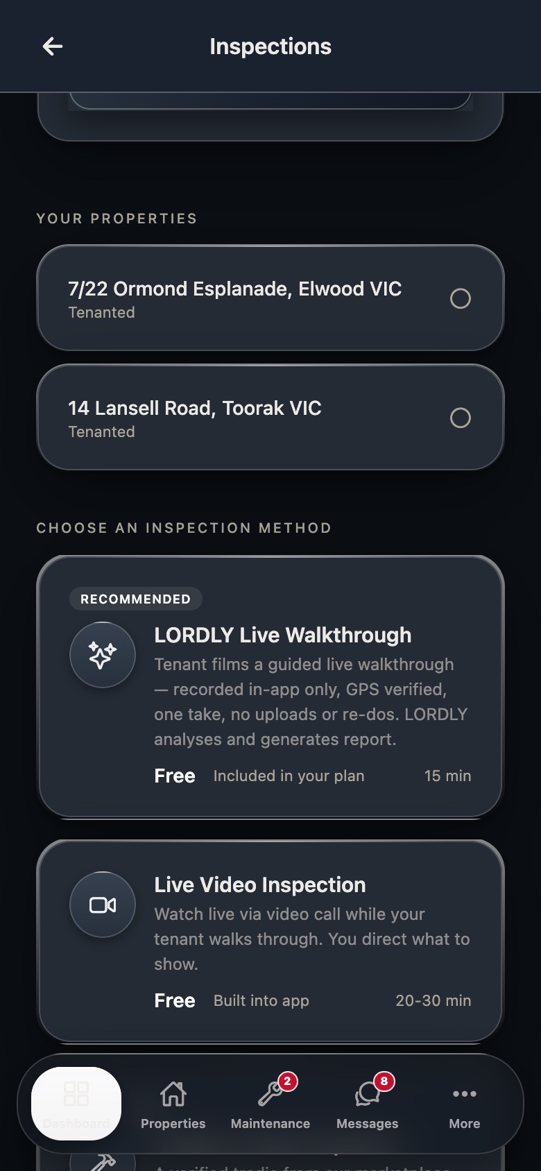 LORDLY app