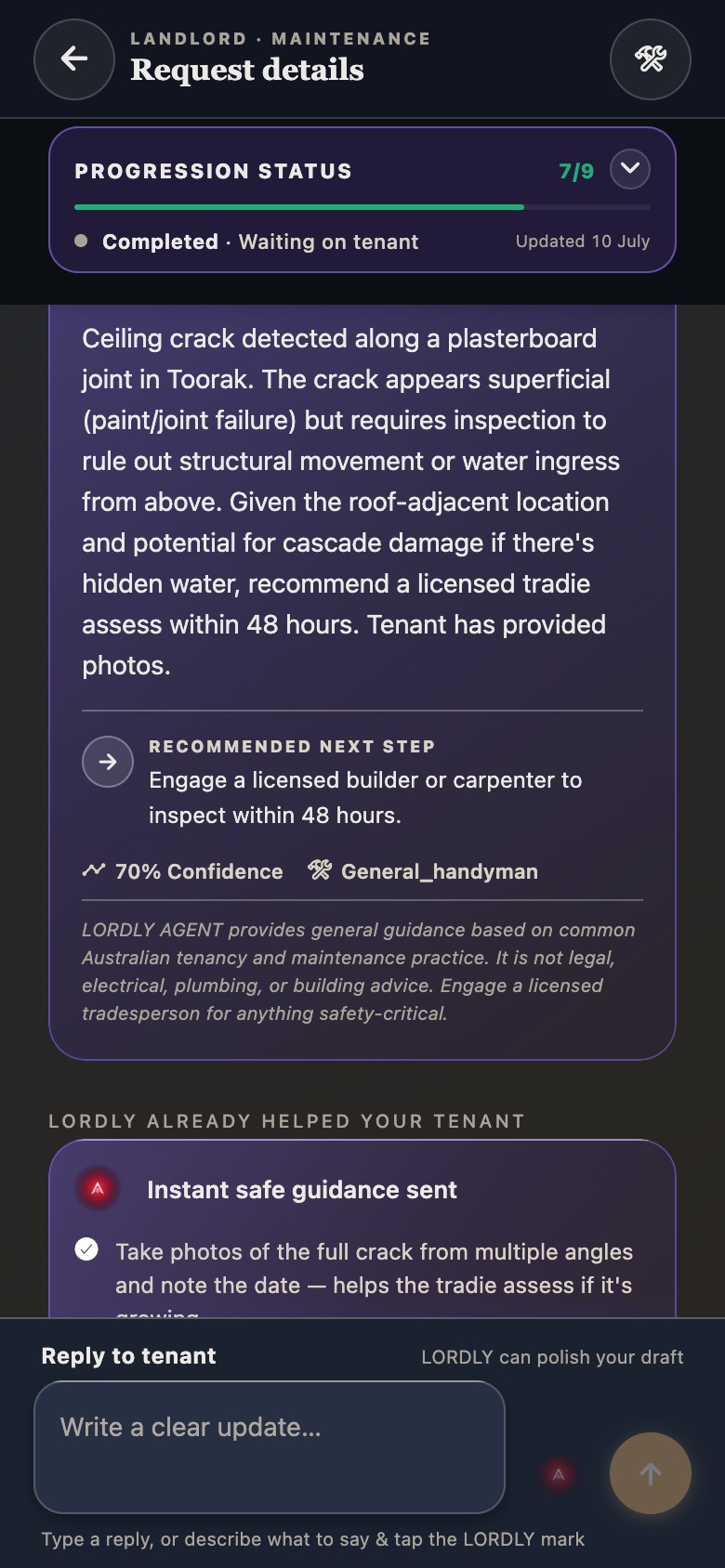 LORDLY app